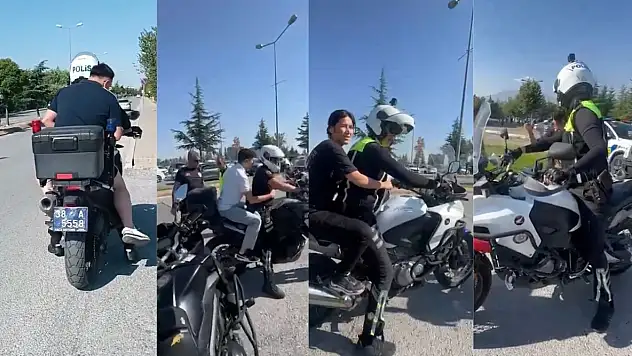 KPSS'ye geç kalan adayların imdadına Kayseri polisi yetişti!