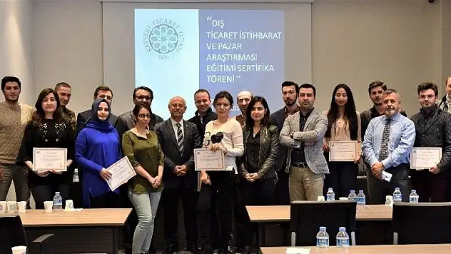 KTO'dan Dış Ticaret İstihbarat ve Pazar Araştırması Eğitimi