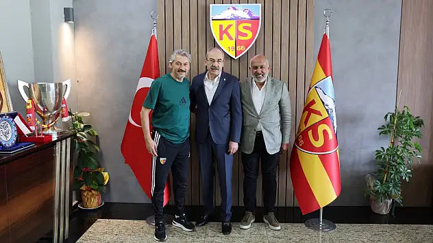 KTO'dan Kayserispor'a yeni sezon öncesi destek ziyareti
