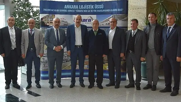 KTO Heyeti Ankara Lojistik Üssü'nde