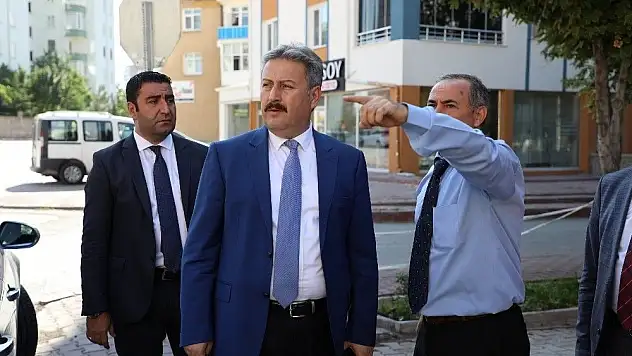 Küçükali'de çevre düzeni çalışması yapılıyor