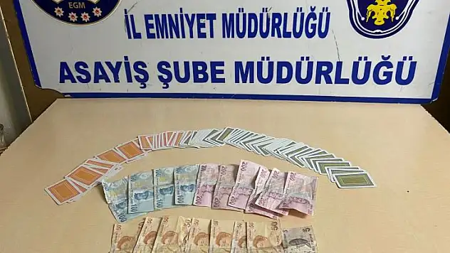 Kumar oynayan 23 kişiye 41 bin 837 TL para cezası