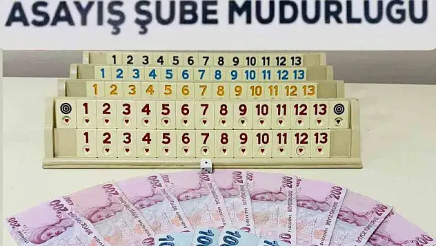Kumar oynayan şahıslar yakalandı