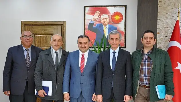 Kurumlardan 2017 yılı yatırımları için Başkan Cabbar'a ziyaret