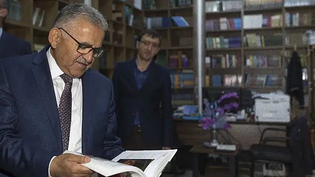 Kütüphaneler şehri Kayseri