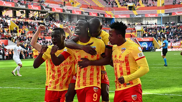 Maçın kazananı Kayserispor oldu