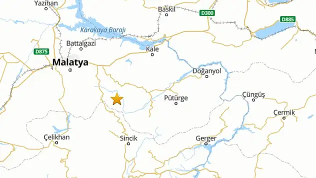 Malatya'da deprem!