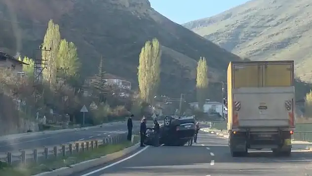Malatya-Kayseri karayolunda kaza