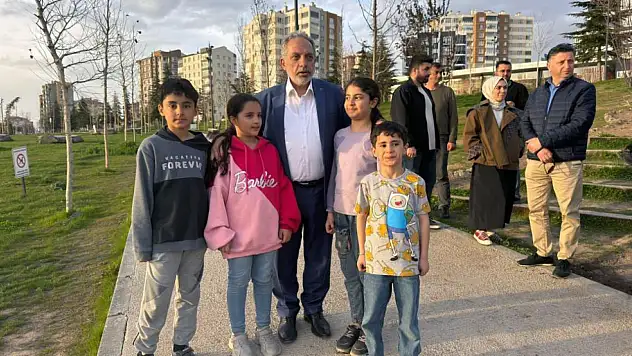 Mayıs ayında Talas'ta çicek açıyor