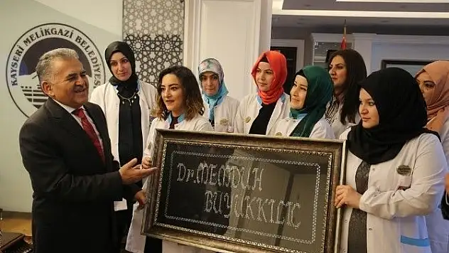 MEL-MEK öğrencileri Başkan Büyükkılıç'i ziyaret etti