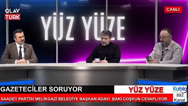 Melikgazi adayının en büyük projesi Palancıoğlu ile ilgili