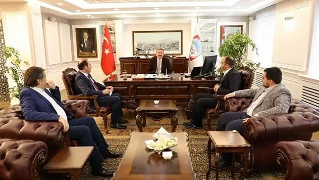 KAYMOS'tan Palancıoğlu'na hayırlı olsun ziyareti