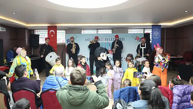 Melikgazi Belediyesi çocukları unutmadı
