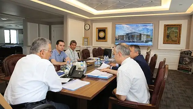 Melikgazi Belediyesi'nde Planlama ve Koordinasyon Toplantısı