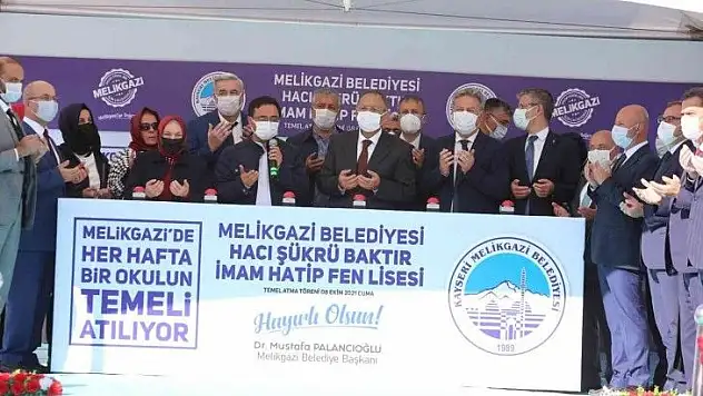Melikgazi Belediyesi'nden bir haftada 3 temel