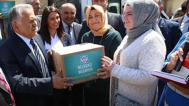 Melikgazi Belediyesi'nden Çölyak  hastalarına özel gıda desteği