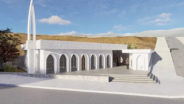 Melikgazi'de butik cami sona yaklaşıyor