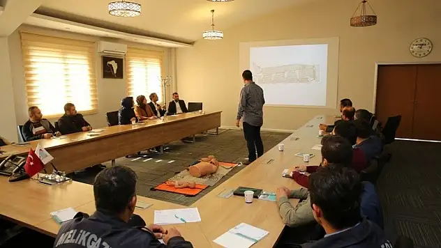 Melikgazi'de iş sağlığı ve güvenliği semineri