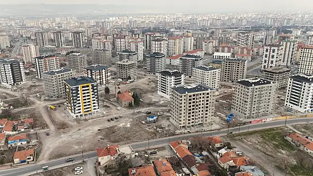 Melikgazi'de kentsel dönüşüm hızla yükseliyor