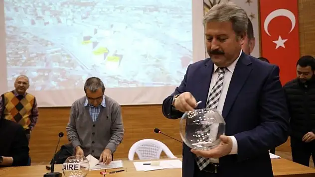 Melikgazi'de Kentsel Dönüşüm kurası çekildi
