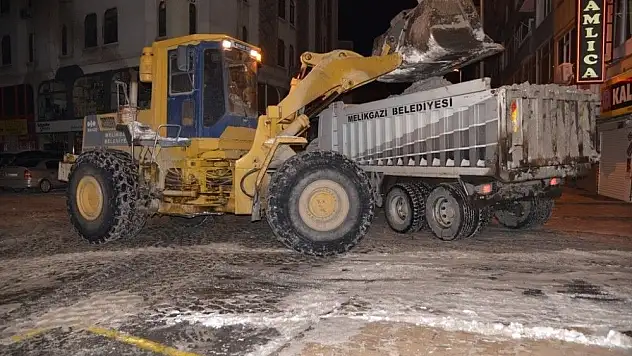 Melikgazi'de kesintisiz ulaşım devam ediyor