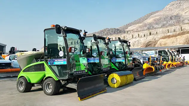 Melikgazi'de kış hazırlıkları tamamlandı