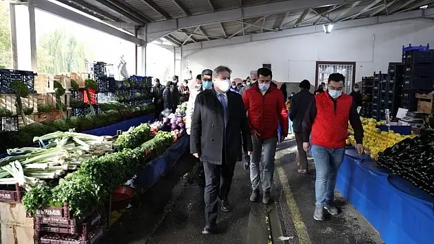 Melikgazi'de pazar denetimi