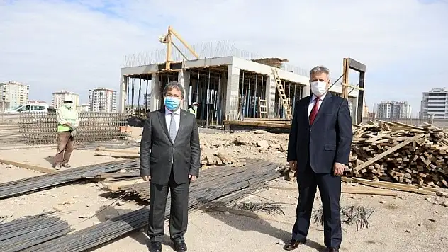 Mimarsinan Mahallesine sağlık merkezi yapılıyor...