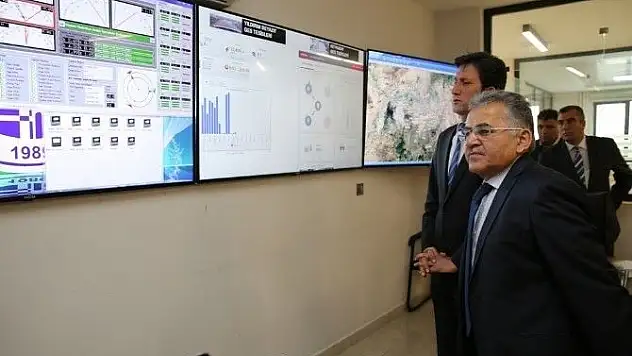 Melikgazi'de Scada Sistemi İle Kısa Sürede ve daha Ekonomik Hizmet Sunuluyor
