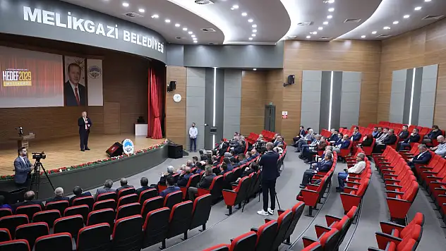 Melikgazi'de yeni dönem projeleri muhtarlara tanıtıldı!