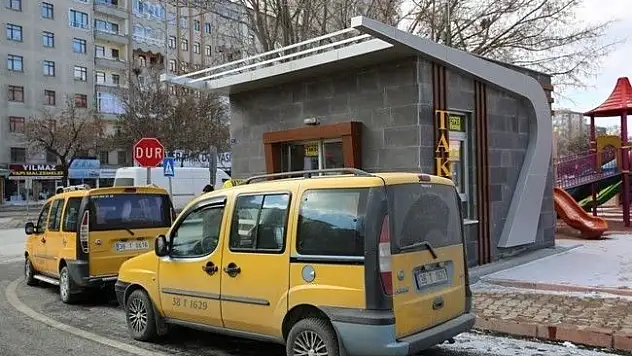 Melikgazi'den 3 Ayrı Semtte 3 Adet Taksi Durağı

