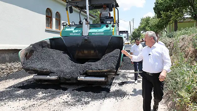 Melikgazi'den Sarımsaklı'ya yeni hizmetler