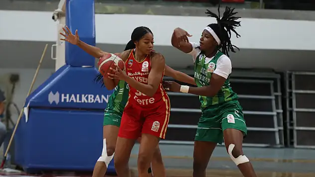 Melikgazi Kayseri Basketbol: 72 - OGM Ormanspor'u: 57