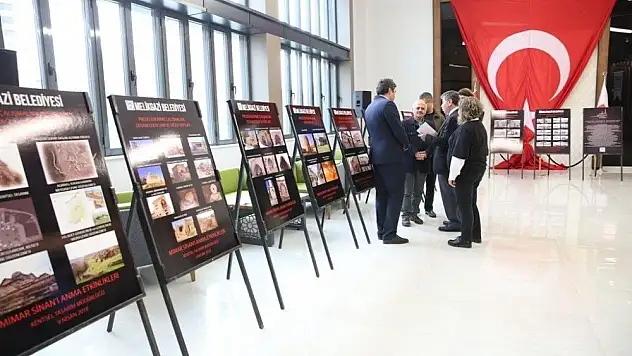 Melikgazi sergi salonu kültür ve sanatın hizmetinde
