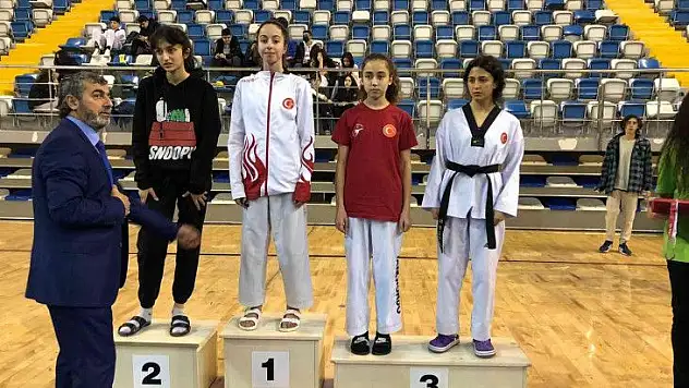 Melikgazi Taekwondo Takımı'ndan bir başarı daha