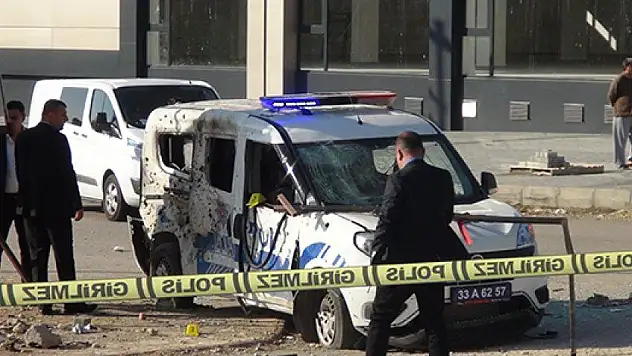Mersin'de polise bombalı saldırı
