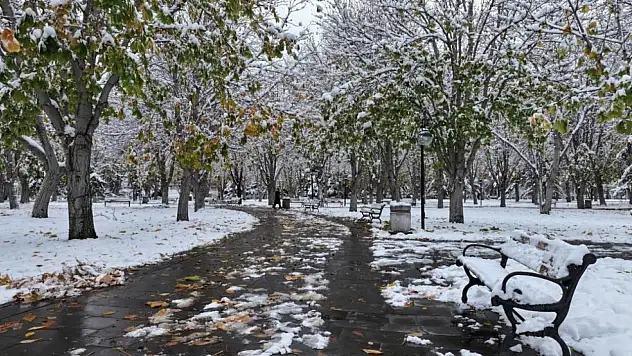 Meteoroloji'den Kayseri'ye 5 uyarı birden!