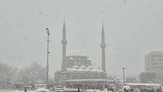 Meteoroloji'den Kayseri'ye kar ve rüzgar uyarısı! Tarih verildi