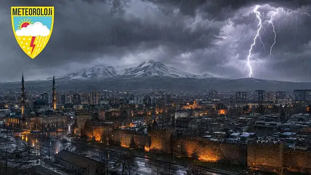 Meteoroloji duyurdu: 3 gün boyunca Kayseri'yi etkisi altına alacak!