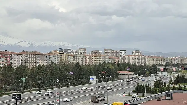 Meteoroloji Kayseri'ye saat verdi! Sağanak yağış geliyor
