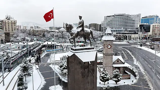 Meteoroloji uyardı: Kayseri'ye bugün kar yağacak