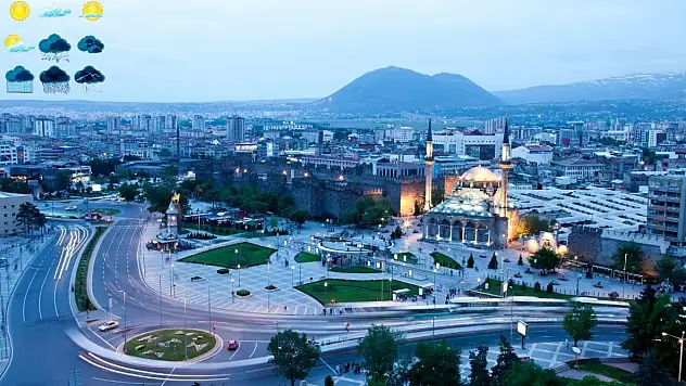 Meteorolojiden Kayseri'ye çok önemli uyarı!