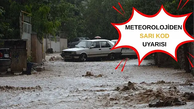 Meteorolojiden Kayseri'ye sarı kodlu uyarı