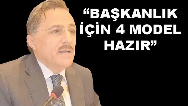 'Mevcut Anayasa'yı 'başkanlık sistemine nasıl uyarlayabiliriz?' düşündük'