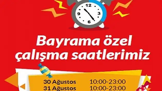 Meysu Outlet bayram saatlerini uzattı

