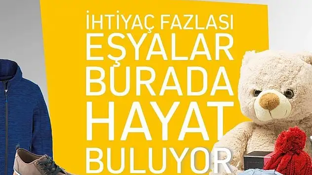 Meysu Outlet'te ikinci el eşyalar mutluluğa dönüşüyor
