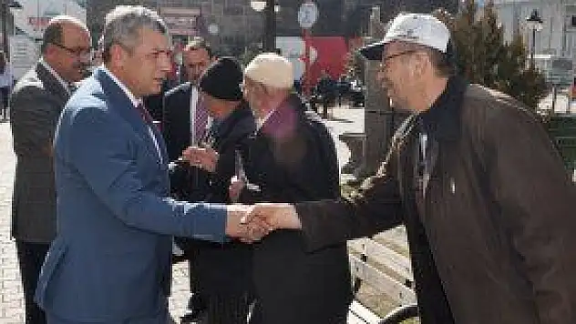 MHP BAŞKAN ADAYLARI İSTASYON CADDESİNDE