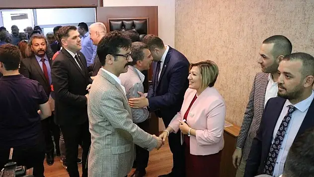 MHP'de bayramlaşma
