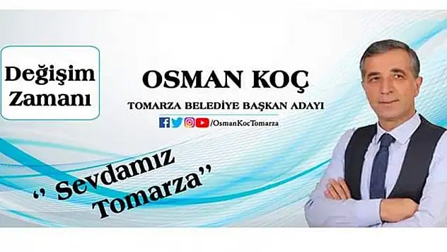 MHP'den ayrılan Koç CHP'nin Tomarza  adayı oldu