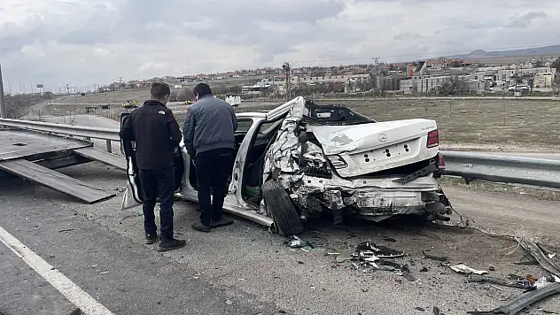MHP eski Milletvekili Korkmaz'ın oğlu kaza geçirdi!